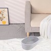 REGALWOVEN Odorless Cotton Rope Handcrafted Compact Multiple Use Open Storage Bins 3 Packs - 4 of 4