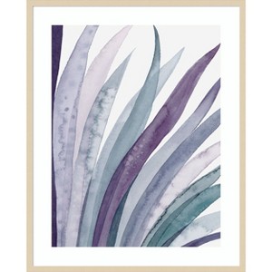 Amanti Art Amethyst Scales Triptych III by Grace Popp Wood Framed Wall Art Print - 1 of 4