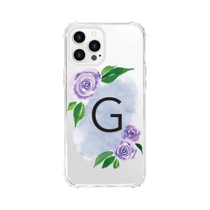 OTM Essentials Apple iPhone 15 Pro Max Monogram Clear Tough Edge Floral Case - 1 of 4