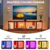 Pinmoco 55" LED TV Stand for TVs up to 65'', Expandable Side by Side or Stacking TV Stand with Storage - 4 of 4