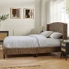 Araldo Traditional Standard Bed with Wingback Design |ARTFUL LIVING DESIGN - 3 of 4