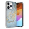 SAHARA - Inspire Series Marble Case for iPhone 15 Pro - Blue - 2 of 4