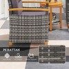 Sapphtopaz Patio Furniture Set Lounge Conversation Chairs with Cushions and Coffee Table for Backyard, Terrace, Garden - 4 of 4