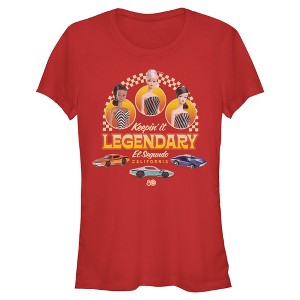 Juniors Mattel Hot Wheels and Barbie Keeping It Legendary T Shirt - 1 of 2