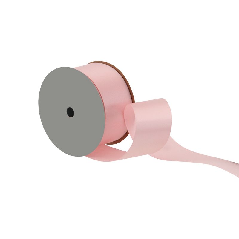 9&#39;x1.5&#34; Satin Sheen Gift Wrap Ribbon Light Pink - Spritz&#8482;, 2 of 5