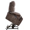 Power Lift Recliner Chair for Elderly, Dual Motor Power Lift Recliner Chair 180 Deg Lay Flat Sleeper Electric Recliner Chair Sofa with Remote Control - 4 of 4