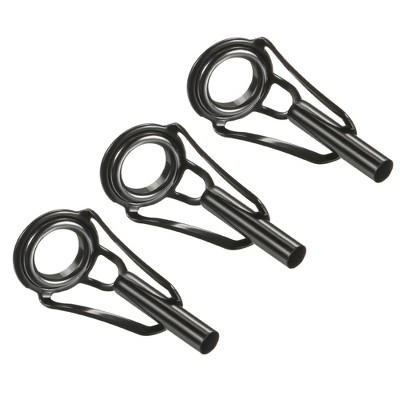 Unique Bargains Tube Dia Fishing Rod Tips Repair Kit Stainless Steel Ring Guide