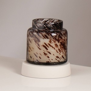 FONTOI Scented Wax Candle, Elegant & Aromatic Candle, Long-Lasting Burn & Soothing Fragrance for Relaxation, Brown, 3.94"*4.13"*3.94" - 1 of 4