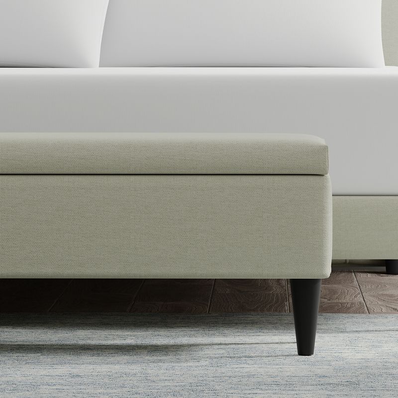 Glenwillow Home Upholstered Storage Bench, 3 of 9