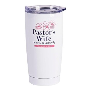 Dicksons On the Go Travel Tumbler With Sliding Lid 20 Oz Stainless Steel Pray For Our Nation Blue - 1 of 1