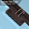 Luggage Set of 3, Suitcases with Spinner Wheels Hardside Expandable Luggage Suitcase Set with TSA Lock for Travel-Blue - 2 of 4