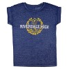 Riverdale Juniors High School Logo Burnout T-Shirt (X-Large) Adult - 4 of 4