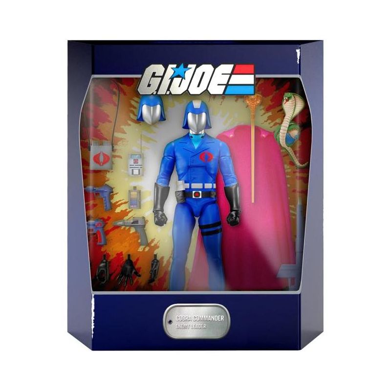 Cobra Commander 7-inch Scale | G.I. Joe Ultimates | Super7 Action figures, 3 of 6