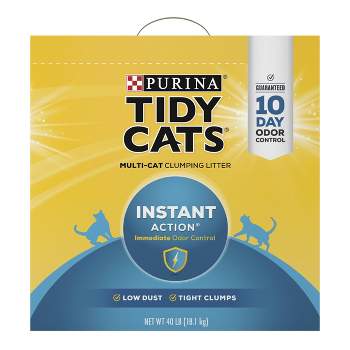 Purina Tidy Cats Clumping Instant Action Cat Litter - 40lbs