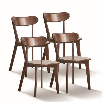Evelyn Dining Chair Set of 4,Soild Wooden Dining Chair for Living Room,Dining Room-Tanpinhause