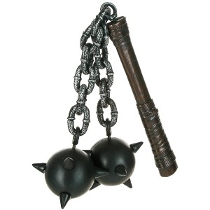 HalloweenCostumes.com    Viking Mace, Black/Gray/Brown - 1 of 1