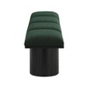 Meridian Furniture,Pavilion Boucle Fabric Bench - 3 of 4
