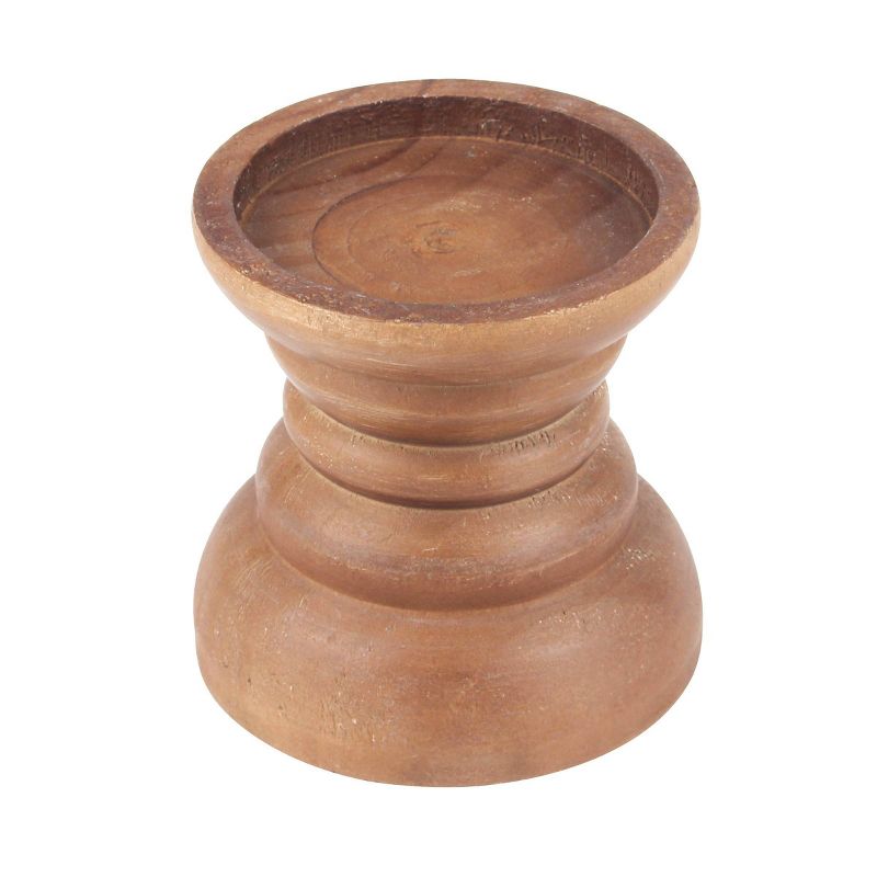 Candle Stick Holder Brown - Stonebriar Collection, 2 of 6