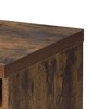 Royal Hampton Wooden File Cabinet With Open Compartment And Drawer, Oak Brown And Black - 4 of 4