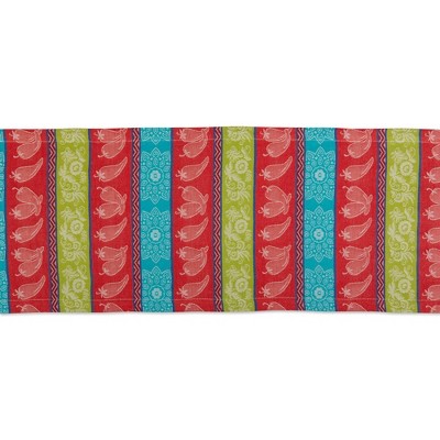 72" x 14" Cotton Jacquard Kitchen Table Runner - Design Imports