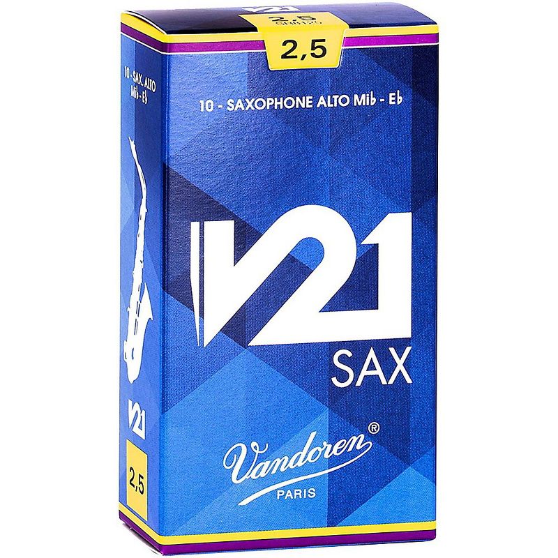 Vandoren V21 Alto Saxophone Reeds, 1 of 3