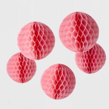 5ct Light Pink Honeycombs - Spritz™