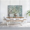 A&B Home 18.5"x59" Set of 4 Saison White Cherry Blossom Canvas Wall Arts Blue/White/Brown : Modern Decor, Botanical Theme - 3 of 4