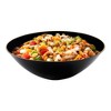 Smarty Had A Party 16 oz. Black w/ Gold Rim Organic Plastic Soup Bowls - 120 pcs - 2 of 4