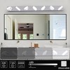 VYNXARIA Chrome Wall Lights, 52" Modern 7-Light Vanity Fixture with Adjustable Brightness - 4 of 4