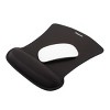 Insten Mouse Pad with Wrist Support and Keyboard Wrist Rest, Ergonomic, Easy Typing, Memory Foam For Gaming Office, Trapezoid L - image 2 of 4