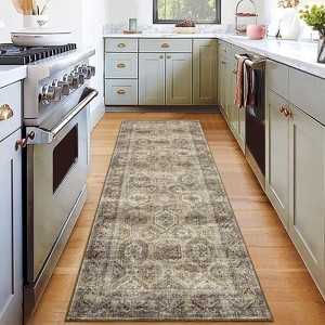 Geometry Living Room Printed Area Rug Easy - 1 of 4