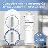 Waterdrop WD-G2MRO Reverse Osmosis Filter, Replacement for WD-G2-B, WD-G2-W, WD-G2MNR-W Reverse Osmosis System, Reduce PFAS, 2-year Lifetime - 3 of 4