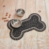Sawyer Mill Black White Indoor/Outdoor Medium Bone Rug 15x23 - 4 of 4