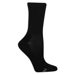 Fruit of the Loom Women's 6pk Comfort Cushion Crew Socks - 8-12 - 1 of 4