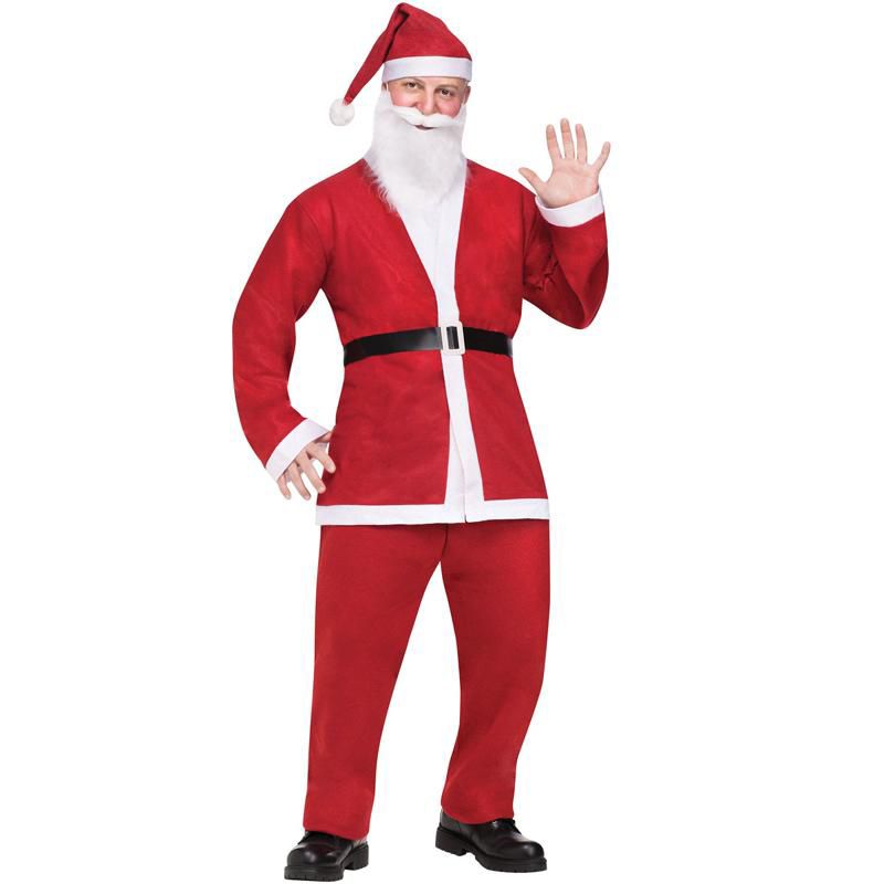Fun World Pub Crawl Santa Suit Men's Costume, 1 of 3