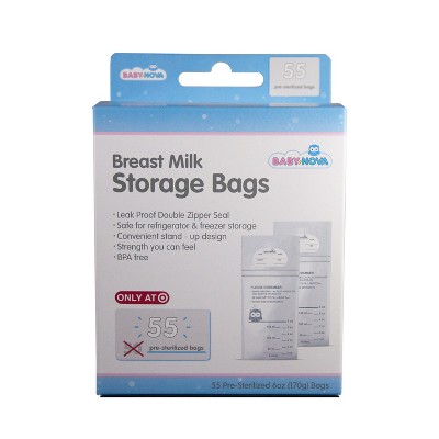 breastmilk freezer storage bags
