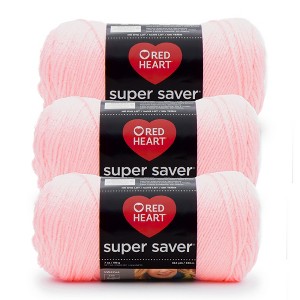 Red Heart Super Saver Yarn 24 Pack-Petal Pink - 1 of 4
