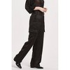 Women's ESMERALDA CARGO SATIN PANTS - Another Love - 3 of 4