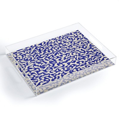 Alisa Galitsyna Playful Strokes 2 Medium Acrylic Tray - Deny Designs ...