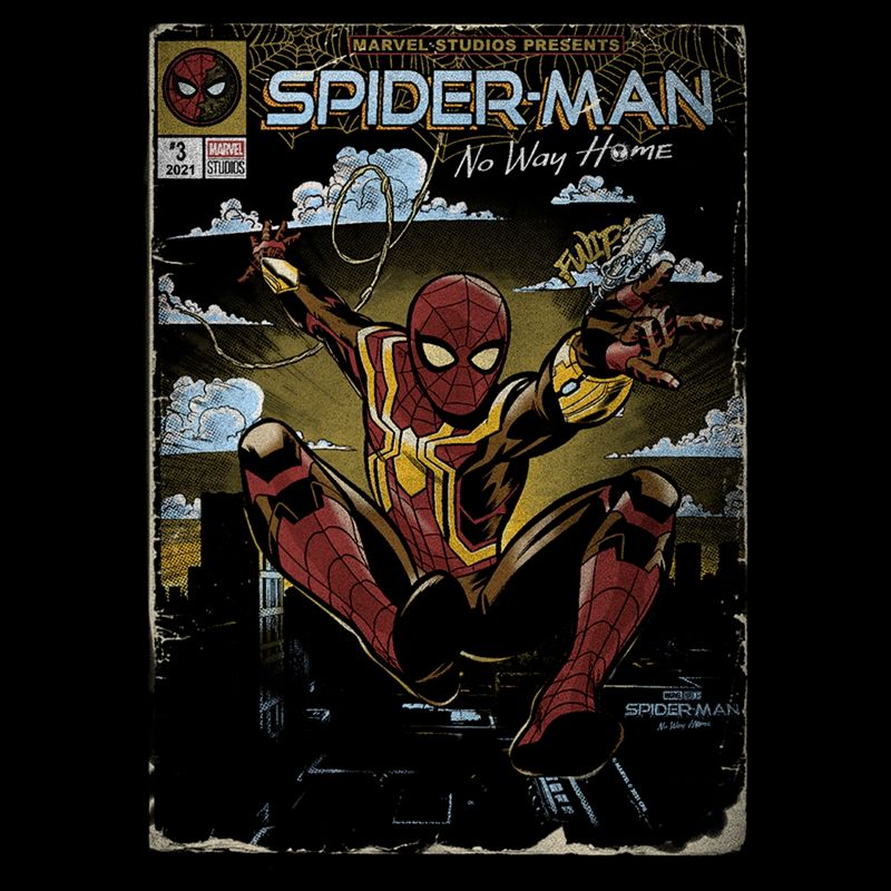 Women's Marvel Spider-Man: No Way Home Comic Book Cover T-Shirt, 2 of 5