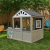 KidKraft Patio Party Wooden Outdoor Playhouse with Spinner Block Puzzle - 14pc - image 3 of 4