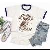 Simply Sage Market Hootin' Leads To Hollerin' Owl Ringer Tee - 3 of 4