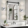 DOMETOUR 17''H Chrome Bubble Crystal 2-Light Wall Sconce for Bathroom, Bedroom, Hallway - Modern Indoor Lighting Fixture - 3 of 4