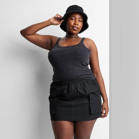 Buy Black Skirts for Women by Fable Street Online