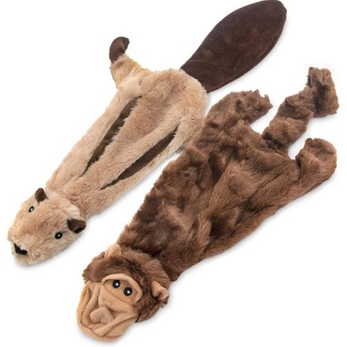 Skin Stuffless Squeaky Dog Toys