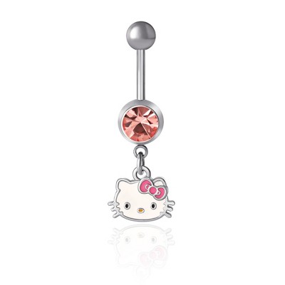 Belly Ring - Hello Kitty Dangling Belly Ring
