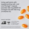 Sports Research D3 + K2, Plant-Based, 30 Veggie Softgels - 4 of 4