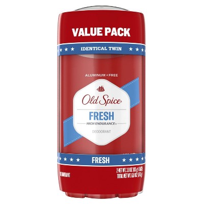 Old Spice High Endurance Fresh Deodorant Twin Pack - 6oz