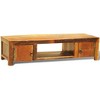vidaXL TV Stand with 2 Doors Reclaimed Wood Vintage - 3 of 4