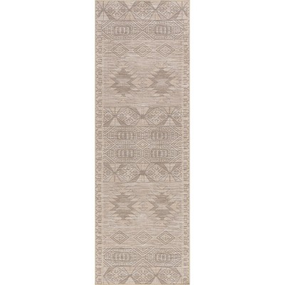 Nuloom Riya Geometric Pet Friendly Machine Washable Area Rug